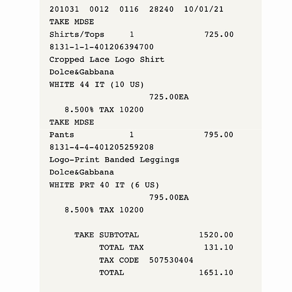 Dolce & Gabbana 2 Piece set - Picture 2 of 5